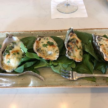 Bluewater Grill Seafood Restaurant & Market Carlsbad - Oysters Rockefeller - Seafood Near Me - Carlsbad, California