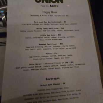 Union - Menu - Asian Fusion Near Me - Long Beach, California Union - Menu - Asian Fusion Near Me - Long Beach, California