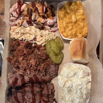 The Hangry Herd - 3 Meat Platter (Chicken, Pulled Pork, Brisket) - Barbeque Near Me - Rancho Cordova, California The Hangry Herd - 3 Meat Platter (Chicken, Pulled Pork, Brisket) - Barbeque Near Me - Rancho Cordova, California