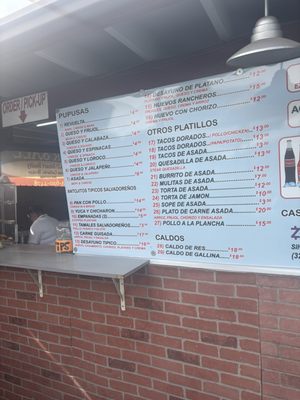 Menu photo 2 Deliciosas Pupusas Los Angeles, CA