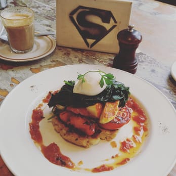 Green Refectory Pop Up Cafe - The always awesome potato stack for only $12. Bacon AND haloumi. Yes pls! - Coffee & Tea Near Me - Melbourne, VIC Green Refectory Pop Up Cafe - The always awesome potato stack for only $12. Bacon AND haloumi. Yes pls! - Coffee & Tea Near Me - Melbourne, VIC