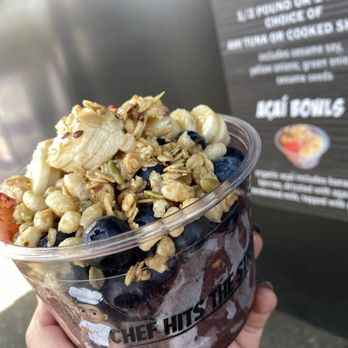 Chef Hits The Streets - acai' bowl - Poke Near Me - Tracy, California