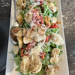 Crispy Parmigiano Artichokes