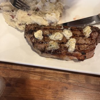 Rocky River Tap and Table - Steak with mashed potatoes - Bars Near Me - Granger, Indiana