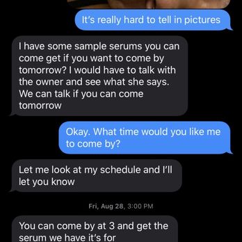 Skinbar - She told me she would talk with the owner about my refund but she didn't and said I would have to - Skin Care Near Me - Henderson, Nevada
