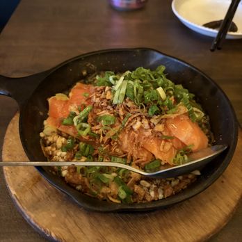 Chome - Salmon crispy rice - Izakaya Near Me - San Francisco, California