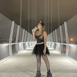 Don Burnett Bicycle- Pedestrian Bridge - Jasmine Milk Tea with boba