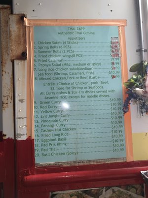 Menu photo 5 Thai Zapp Kahuku, HI Menu photo 5 Thai Zapp Kahuku, HI