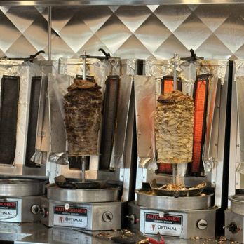 Zankou Chicken - Shawarma roasting - Mediterranean Near Me - Long Beach, California