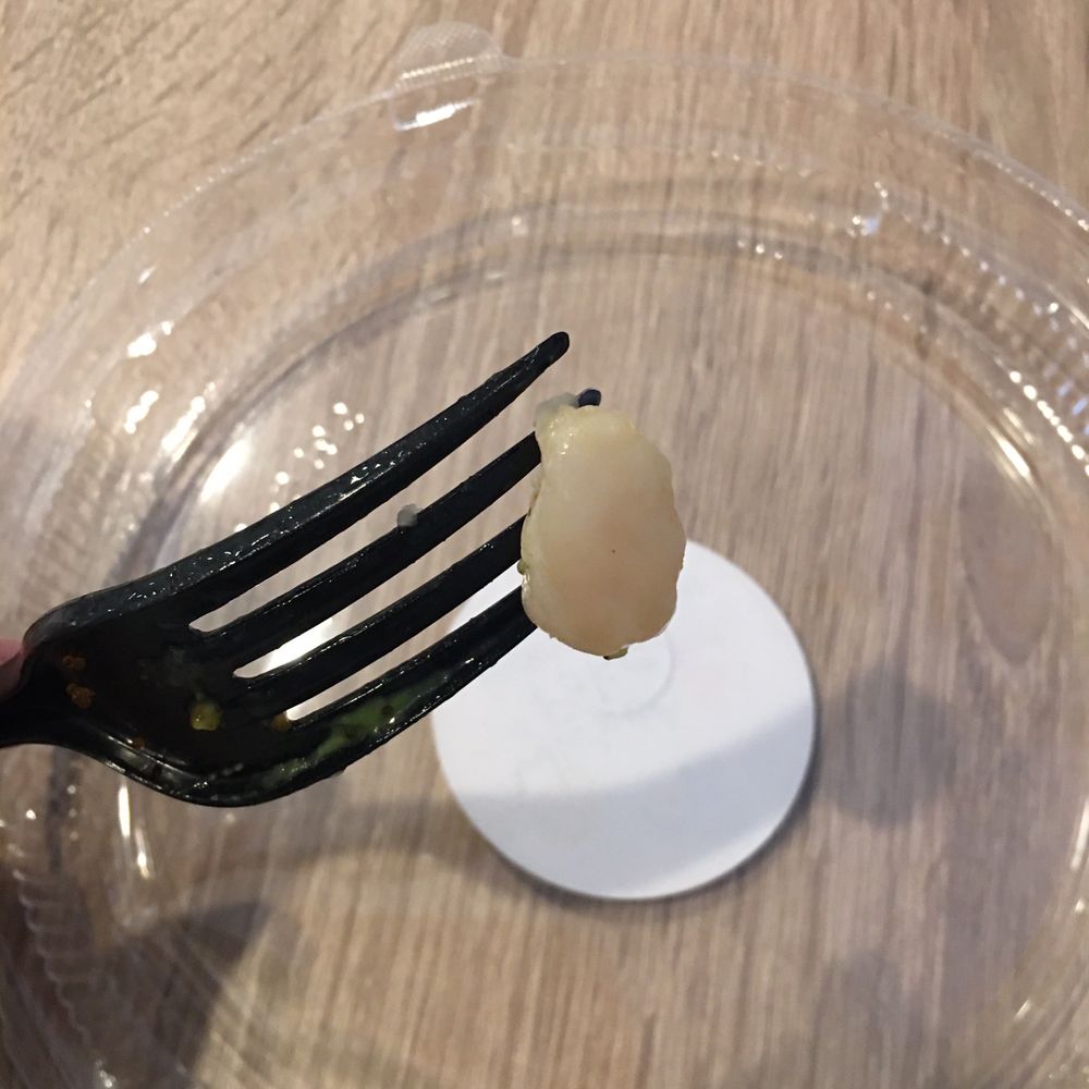 Wicked Poke - A tiny scallop. They gave me four pieces only. - Poke Near Me - Oceanside, California Wicked Poke - A tiny scallop. They gave me four pieces only. - Poke Near Me - Oceanside, California