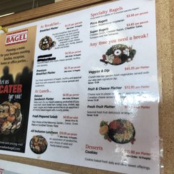 Great Canadian Bagel - Catering Menu