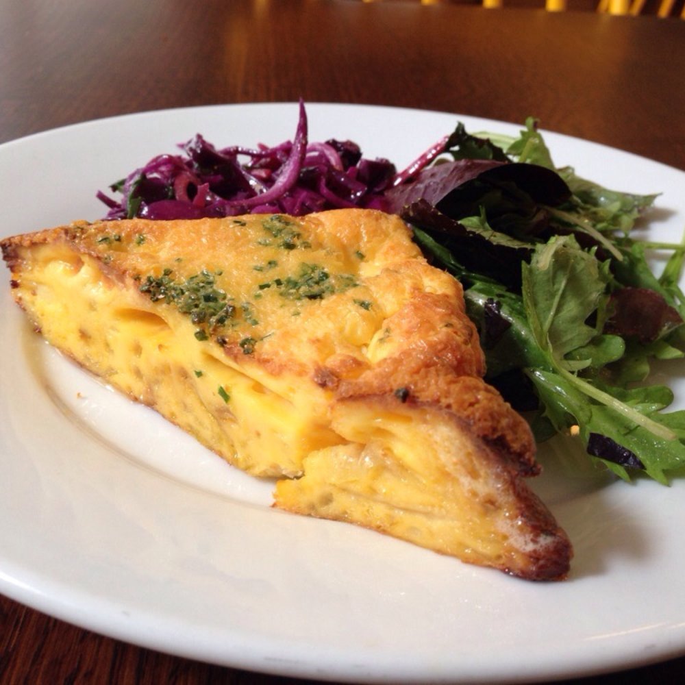 The Edinburgh Larder - Caramelized Onion and Crowdie frittata - Delis Near Me - Edinburgh, EDH The Edinburgh Larder - Caramelized Onion and Crowdie frittata - Delis Near Me - Edinburgh, EDH