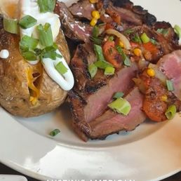 Bison Salt steak