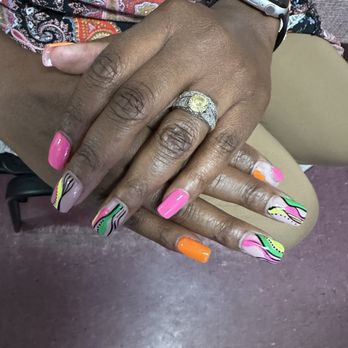 Happy Nails - Nail design summer - Nail Salons Near Me - Evans, Georgia