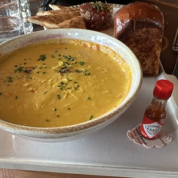 The Bungalow Kitchen - Clam chowder - New American Near Me - Tiburon, California The Bungalow Kitchen - Clam chowder - New American Near Me - Tiburon, California