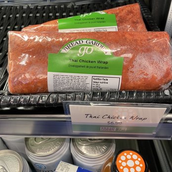Chevron - So excited to see this Thai chicken wrap from bread garden. My usual lunch when in school. - Gas Stations Near Me - Vancouver, British Columbia