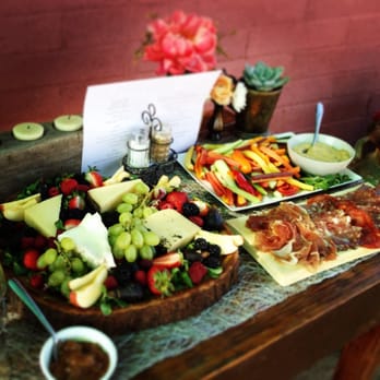 Mojave Monaco - Antipasto platter: cheeses & fruits, crudités & dip, cured meats. - Caterers Near Me
