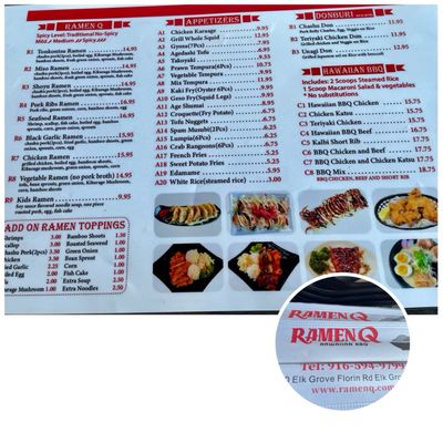 Menu photo 8 Ramen Q Elk Grove, CA