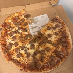 Marco's Pizza - The "mistake" pizza (which was delicious, especially to the 2 year old).