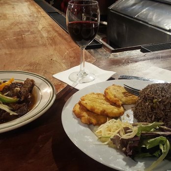 Gisele's Creole Cuisine - Delicious ox tail stewed with mushroom rice, fried plantains, coleslaw, and salad. Delicious x5! - Bars Near Me - Silver Spring, Maryland Gisele's Creole Cuisine - Delicious ox tail stewed with mushroom rice, fried plantains, coleslaw, and salad. Delicious x5! - Bars Near Me - Silver Spring, Maryland