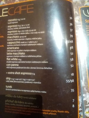 Menu photo 1 Waffle Cafe Náchod, KR
