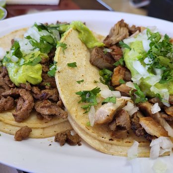 Vaqueros Mexican Fast Food - Asada Taco and carnitas (not street size taco) - Mexican Near Me - Watauga, Texas