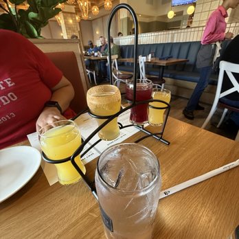 Tupelo Honey Southern Kitchen & Bar - Mimosa flight - New American Near Me - Huntsville, Alabama Tupelo Honey Southern Kitchen & Bar - Mimosa flight - New American Near Me - Huntsville, Alabama