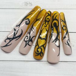Aurora Nails - Tattoo nail art