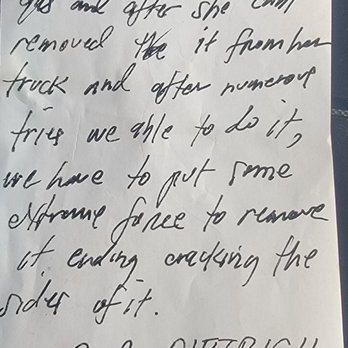 Sycuan Gas Station - a handwritten letter - Gas Stations Near Me - El Cajon, California Sycuan Gas Station - a handwritten letter - Gas Stations Near Me - El Cajon, California