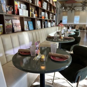 Firefly Tapas Kitchen + Bar - Reading book seating. - Tapas/Small Plates Near Me - Las Vegas, Nevada