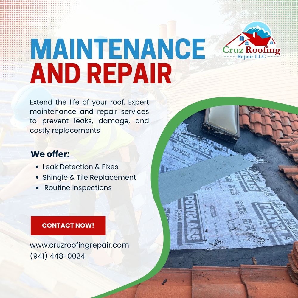 Slide of Cruz Roofing Repair