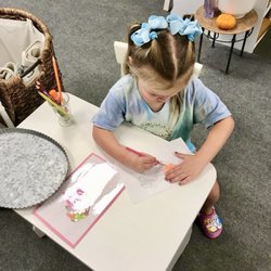Montessori Peace Academy - Geography lesson and working on pincher grip