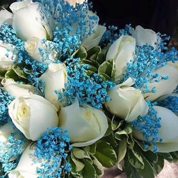 Ardils Flower - These are my bridesmaids bouquets. They had an off white ribbon tied around the stems. - Florists Near Me - Los Angeles, California