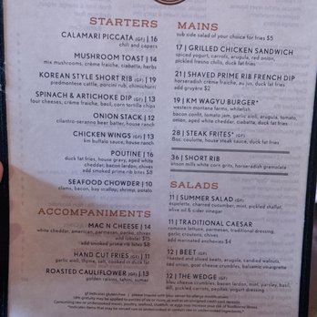 KM Bar - Menu as of 6/8/22 - Cocktail Bars Near Me - Kalispell, Montana KM Bar - Menu as of 6/8/22 - Cocktail Bars Near Me - Kalispell, Montana