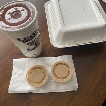Layne's Chicken Fingers - Drink, sauces, and to-go - Chicken Shop Near Me - Houston, Texas