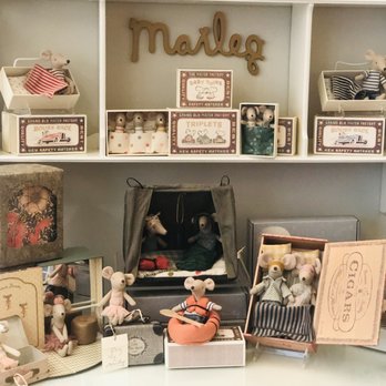 Little Exchange Fine Gifts - We are an exclusive Maileg retailer. We love the adorable Handmade Scandinavian mice! - Children's Clothing Near Me - Dayton, Ohio Little Exchange Fine Gifts - We are an exclusive Maileg retailer. We love the adorable Handmade Scandinavian mice! - Children's Clothing Near Me - Dayton, Ohio