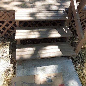 EPJ Handyman - After new steps were painted - Handyman Near Me