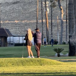 North Kern Golf Course - Waiting at #9