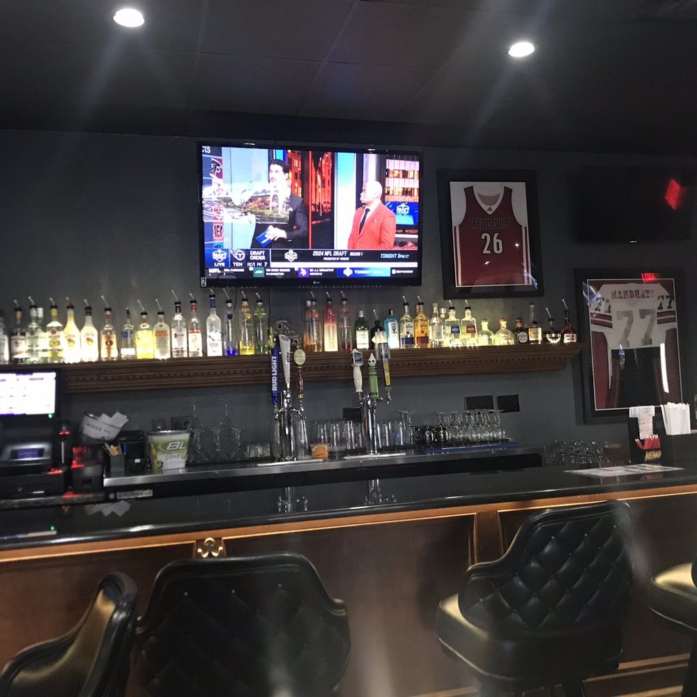 Tavern 26 has three bar areas.