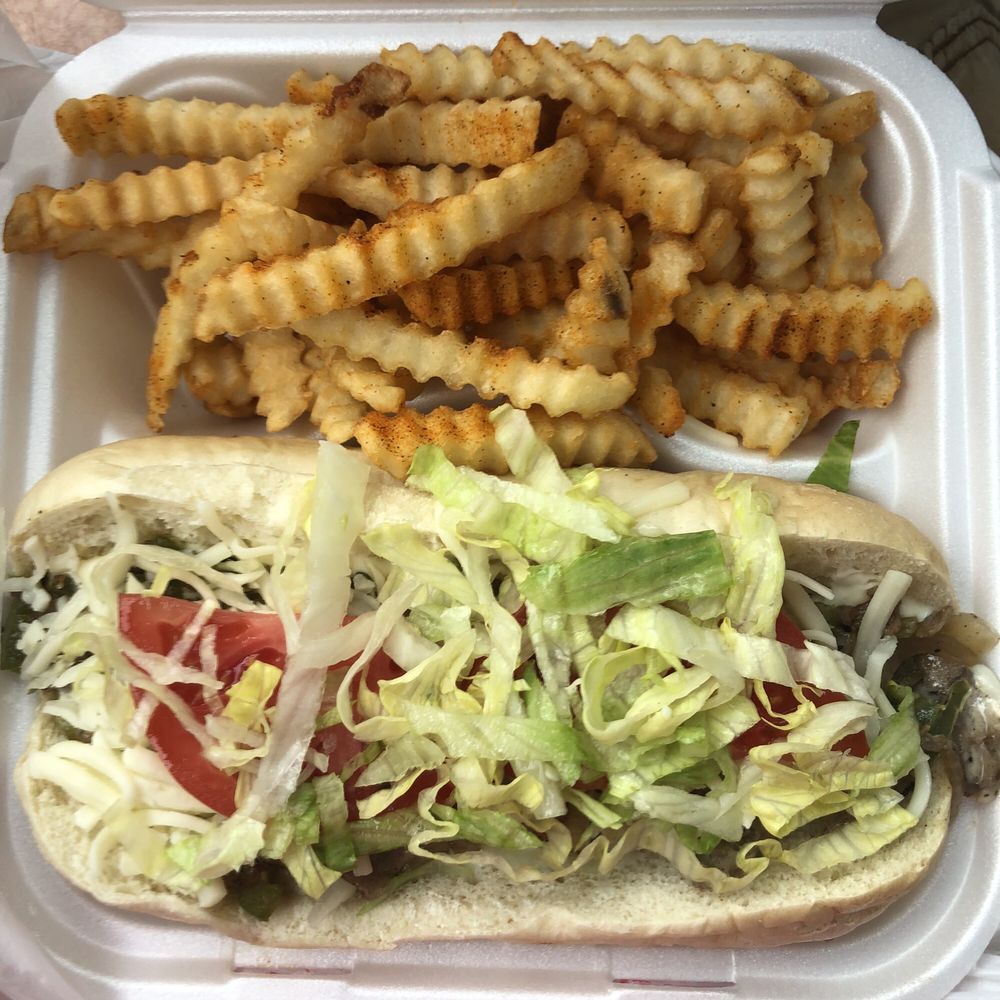 Food from Cincy Steak and Lemonade