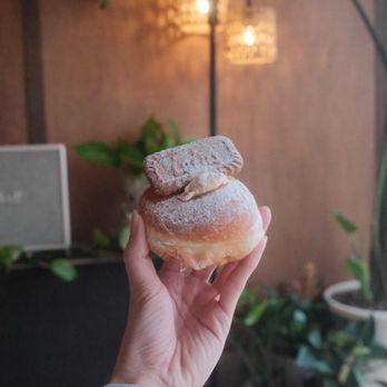 Creamy Seoul - IG: @ifoodiejenn | lotus - Donuts Near Me - Flower Mound, Texas Creamy Seoul - IG: @ifoodiejenn | lotus - Donuts Near Me - Flower Mound, Texas