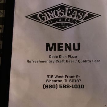 Gino's East - Wheaton - Pizza Near Me - Wheaton, Illinois