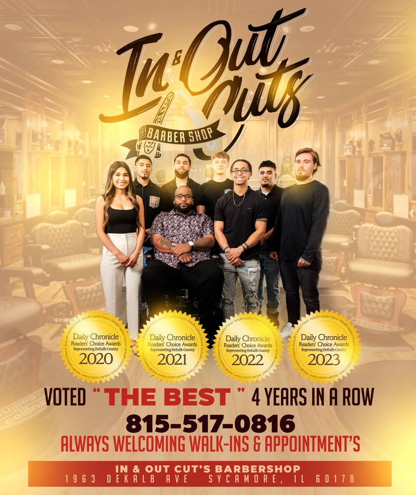 In & Out Cuts Logo