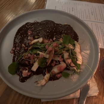 Panxa Cocina - Vegan Mushroom mole enchiladas - Cocktail Bars Near Me - Long Beach, California