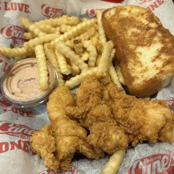 Raising Cane's Chicken Fingers - The Three Finger Combo - Fast Food Near Me - Champaign, Illinois Raising Cane's Chicken Fingers - The Three Finger Combo - Fast Food Near Me - Champaign, Illinois