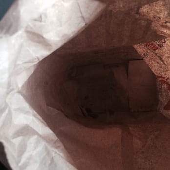 Sonic Drive-In - The empty bottom of my bag . No peppermints - Burgers Near Me - Tacoma, Washington
