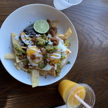 Good Lookin' - Chilaquiles and Orange Juice - Breakfast & Brunch Near Me - Omaha, Nebraska