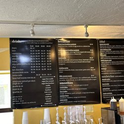 The Blackbird Coffeehouse - Menu - drinks, breakfast, smoothies