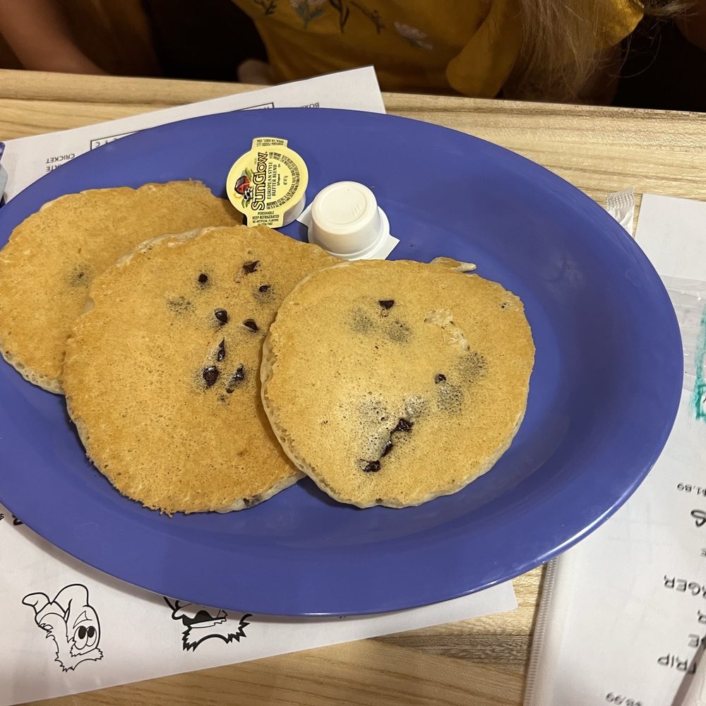 Mullets Norwalk - Kid's Chocolate Chip Pancakes - Breakfast & Brunch Near Me - Norwalk, Iowa Mullets Norwalk - Kid's Chocolate Chip Pancakes - Breakfast & Brunch Near Me - Norwalk, Iowa