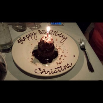Chart House - This was my birthday dessert! - Seafood Near Me - Weehawken, New Jersey Chart House - This was my birthday dessert! - Seafood Near Me - Weehawken, New Jersey